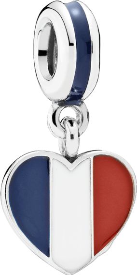 PANDORA | France Heart Flag Pendant Charm Pandora Winter, Pandora Inspiration, Free Christmas, Ring Shopping, In Style, Favorite Jewelry, Jewelry Pieces, Period, 50 %