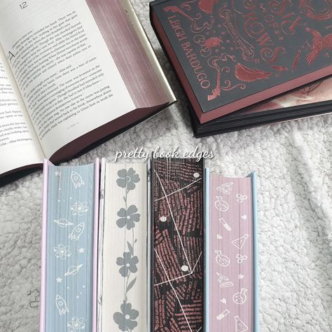 ⋆｡˚ ⋆ pretty book edges ✨ sprayed edges honestly add so much to a book, i love them so much!!! ༉‧₊˚. what's the prettiest book you own? Painting Book Edges, Sprayed Edges Books, Book Edges, Bookstagram Posts, I Love Them So Much, Painted Books, Jane Austen, Losing Her, Book Aesthetic