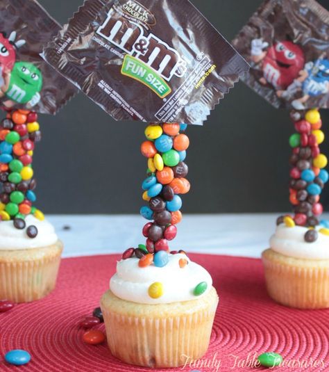 Mm Cupcakes, M M Cupcakes, Funfetti Cupcake Recipe, Funfetti Cupcakes, Summer Cupcakes, Gravity Defying Cake, Gravity Cake, Cupcakes For Boys, Kid Cupcakes