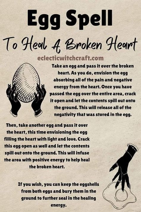 Forced Healing Spell, Return To Sender Spell Egg, Ancient Witch, Cleansing Spells, Witch Types, Creating Happiness, Spells That Actually Work, Eclectic Witchcraft, Witchcraft Spells For Beginners