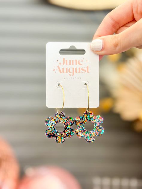 Holiday earrings diy