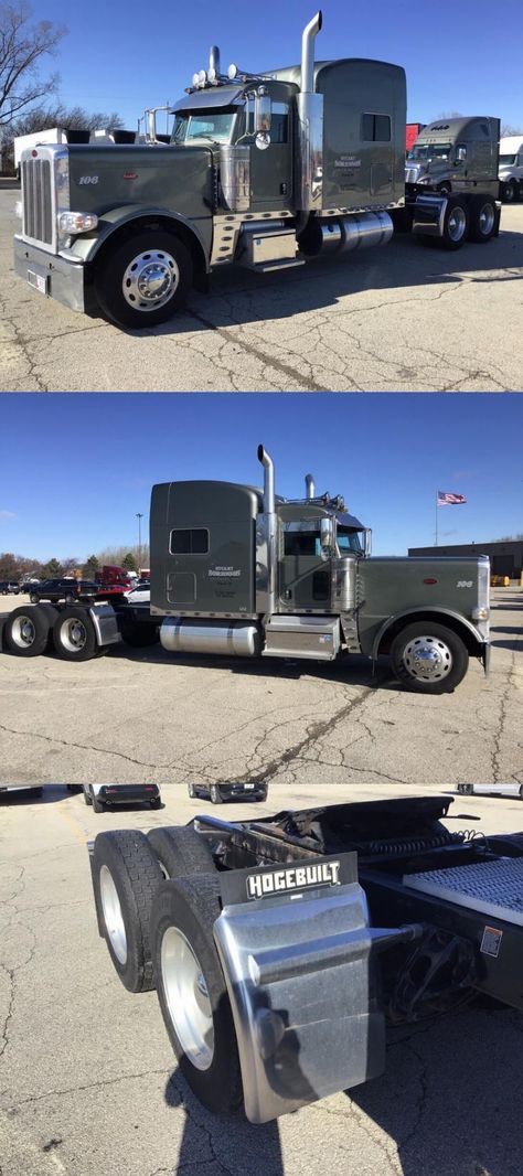 Used Peterbilt 389 semi trucks for sale Semi Trucks Interior, Semi Trucks For Sale, Peterbilt 389, Chrysler Cars, Truck Interior, Peterbilt Trucks, Leather Seats, One Bed, Big Rigs