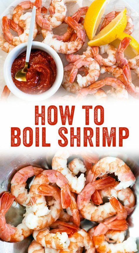 How To Boil Shrimp, Best Shrimp Cocktail, Tender Couple, Shrimp Boil Foil Packs, Boil Shrimp, Shrimp Boil Foil, Shrimp Cocktail Sauce, Homemade Cocktail Sauce, Shrimp Boil Recipe