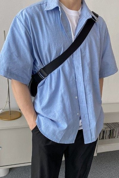 Well built product Short Men Clothing Style, Super Oversized Shirt Outfit, Men Oversized Shirt Outfits, Oversized Shirts Outfit, Korean Boy Fashion, Boys Casual Outfits, Korean Street Fashion Mens, Oversized Shirt Outfit, Korean Mens Fashion