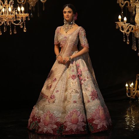 Embrace the delicate elegance of tradition with our stunning baby pink bridal lehenga. Perfectly designed to make you feel like a princess on your special day . . . Shop Now: www.mohifashion.com . . . . #lehenga #lehengacholi #designerlehenga #weddinglehenga #lehengas #lehengainspiration #lehengagoals #lehengasmumbai #lehengabanglore #lehengasaree #lehengalove #LehengaLookBook #lehengasalwarsuit #lehengashot South Indian Bride Haldi Outfit, Baby Pink Bridal Lehenga, Indian Bride Dresses, Pink Bridal Lehenga, Latest Bridal Lehenga Designs, Facebook Ideas, Ethnic Wears, Latest Bridal Lehenga, Lehenga Design