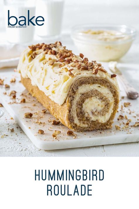 Roulade Cake, Spring Flavors, Syrup Cake, Butter Cream Cheese Frosting, Roll Cakes, Rich Cake, Cake Roll Recipes, From Scratch Recipes, Simple Syrup Recipes