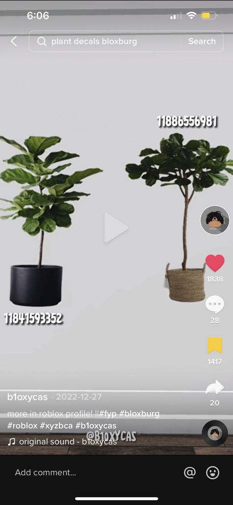 Blocksburg Plant Decal Codes, Plant Decals For Bloxburg, Custom Tree Bloxburg, Bloxburg Indoor Plant Decals, Bloxburg Palm Tree Decal, Bloxburg Tree Decals, Bloxburg Plants, Bloxburg Plant Decals Codes, Plant Decals Bloxburg