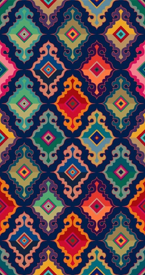 Folk Pattern, Adobe Photoshop Design, Ajrakh Prints, Print Design Art, Paisley Art, Textile Prints Design, Textile Pattern Design, Pop Art Wallpaper, Geometric Art Prints