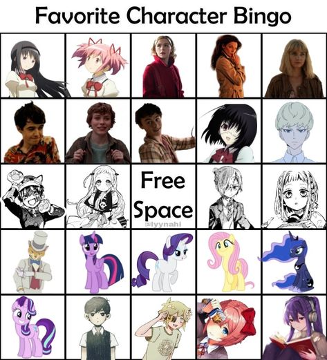 Kinnie Bingo Madoka Magica, Homura Akemi Kinnie Bingo, Madoka Kinnie Bingo, Madoka Magica Kinnie Bingo, Character Bingo, Kin Bingo, Madoka Magica Homura, Kinnie Bingo, Madoka Kaname