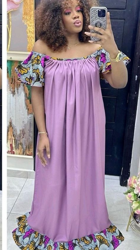 Boubou Styles For Women, Bubu Gown Styles, African Attire Dresses, Modest Dresses Fashion, 2piece Outfits, African Print Dress Ankara, African Dresses Modern, African Inspired Clothing, Stylish Short Dresses