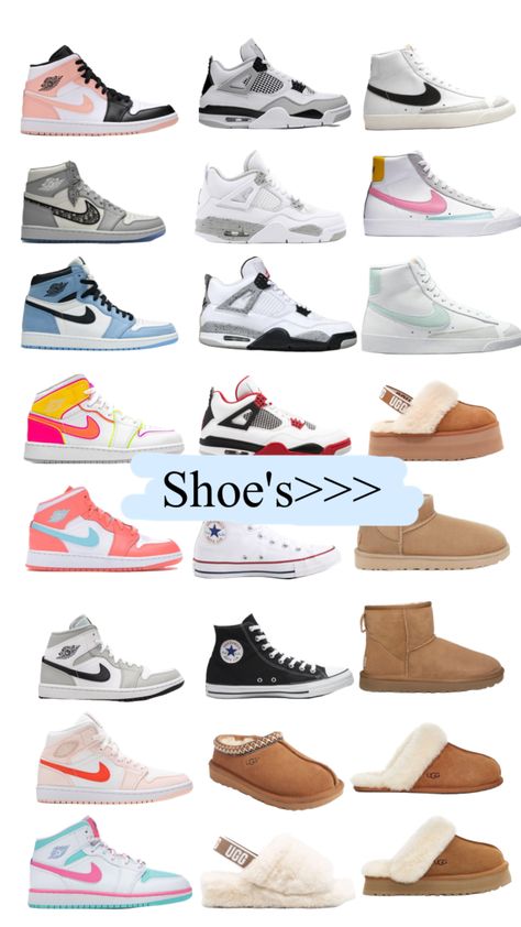 #shoesinspo #shoesarelife #shoes #shoesarecool Sneakerhead Room, Sneaker Heads, Study Apps, Nike Shoes Girls, Preppy Shoes, Pretty Shoes Sneakers, All Nike Shoes, Shoes Teen