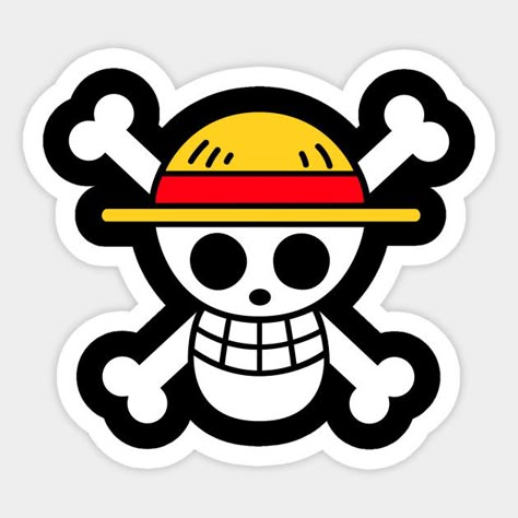 One Piece Birthdays, One Piece Logo, Penanda Buku, Straw Hat Pirates, One Piece Tattoos, Skull Logo, Flag Logo, One Piece Luffy, Anime Stickers