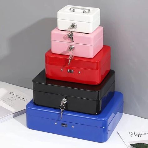 Protable Key Locker Safe Home Shop Steel Mini Money Box Security Cash Box Storage Box Hidden Coin Money Jewellery - AliExpress Key Locker, Mini Money, Coin Jewellery, Key Safe, Cash Box, Safe Box, Box Storage, Coin Jewelry, Money Box