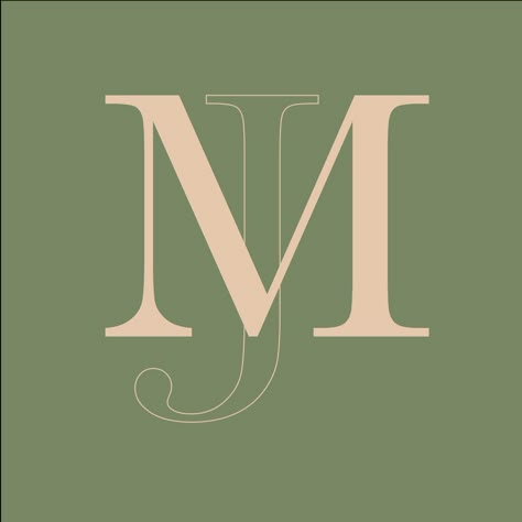 Mj Letter Design, Jm Logo Design Art, Mj Logo Design Letter, M J Logo, Jovana Core, Jm Logo Design, Jm Monogram, Jm Logo, Mj Logo