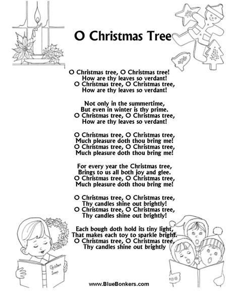 BlueBonkers: O Christmas Tree Free Printable Christmas Carol Lyrics Sheets : Favorite Christmas Song Sheets O Christmas Tree Lyrics, Oh Christmas Tree Lyrics, Christmas Tree Lyrics, Christmas Carols Lyrics, Christmas Carols Songs, Carol Songs, Xmas Carols, Christmas Songs Lyrics, Christmas Caroling