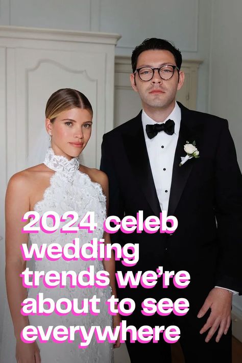 Celebrity wedding trends for 2024 weddings 2010 Wedding Trends, 2024 Groom Trends, Bridal Trends 2024, Wedding Dress Trends For 2024, Wedding Trend 2024, Wedding 2024 Trends, Anthro Wedding, Groom Trends, Wedding Trends 2024