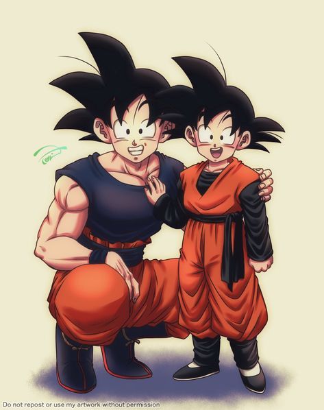 Gohan And Goten, Overwatch Hanzo, Goku And Gohan, Dragon Ball Goku, Dragon Ball Art, Son Goku, Anime Dragon Ball, Dragon Ball Super, Overwatch