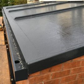 Roof Finishes, Fibreglass Flat Roof, Porch Flat Roof, Side Extension Ideas, Flat Roof Covering, Flat Roof Construction, Flat Roof Materials, Flat Roof Repair, Flat Roof Extension