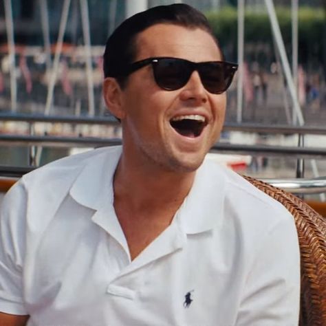 The Ray-Ban sunglasses that Leonardo DiCaprio (Jordan Belfort) wears in The Wolf of Wall Street. #rayban #sunglasses #shades… Jordan Belfort Icon, Stock Broker Aesthetic, Stocks Aesthetic, Wolf On Wall Street, Hard Launch, The Accountant, The Normal Heart, Evel Knievel, Jordan Belfort