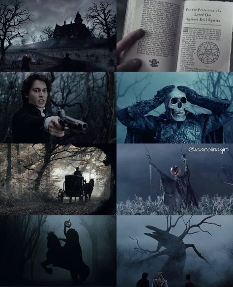 Sleepy Hollow (1999)💀🎬 Sleepy Hollow Tim Burton, Sleepy Hollow 1999, All Souls Day, All Souls, Captain Jack Sparrow, Sleepy Hollow, Captain Jack, Jack Sparrow, Classic Horror