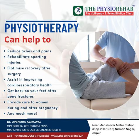 Reduce your pain and get back energy in your vein. Physiotherapy Ads, Cervical Pain, Physiotherapy Clinic, Sports Therapy, Clinic Logo, Severe Headache, Muscle Strain, Clinic Design, Chiropractic Care