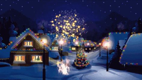 GIF -  - Discover & Share GIFs Christmas Lights Gif, Gif Background, Gif Animated, Banner Gif, Christmas Gif, Christmas Banners, Christmas Scenes, Computer Wallpaper, Blue Christmas