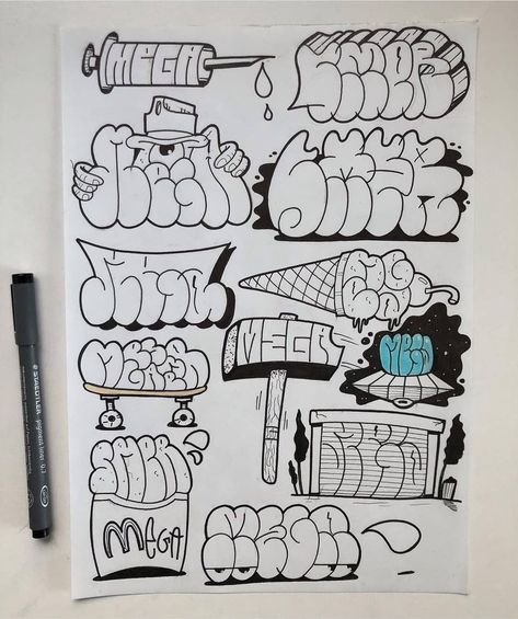 Tag Alphabet Graffiti, Shadow Font Alphabet, Shadow Font, Graffiti Ideas, Alfabet Font, Easy Graffiti Drawings, Graffiti Lettering Alphabet, Graffiti Art Letters, Graffiti Wildstyle