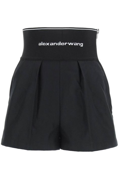 Discover great products at the best prices at Dealmoon. Alexander Wang Elastic Logo Waistband Shorts. Price:$464.50 at CETTIRE Shorts Women, Clothing For Women, High Waisted Shorts, Alexander Wang, Skater Skirt, Designer Clothing, Color Design, Alexander, Portugal