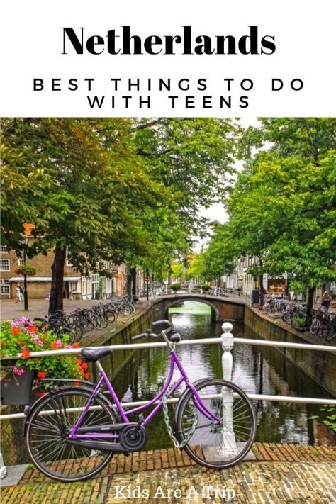 Amsterdam With Teens, Netherlands Itinerary, Europe Train, Train Trip, Birthday Vacation, Best Family Vacations, National Park Vacation, Netherlands Travel, Art Museums