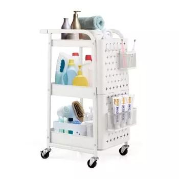 Rolling Cart : Target Trolley Organizer, Metal Utility Cart, Cart On Wheels, Organization Cart, Dining Sideboard, Freestanding Storage, Storage Trolley, Serving Cart, Rolling Storage