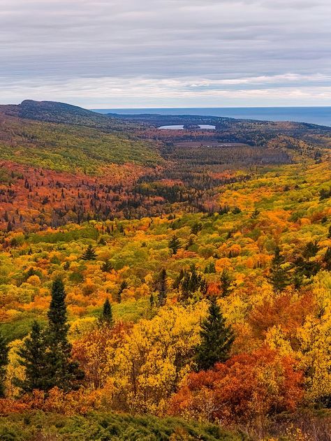 Fall View, Nature Landscape Pictures, Autumn Favorites, Fall Landscapes, Autumn Song, Fall In Michigan, Travel Michigan, Nature Photography Landscape, Upper Michigan