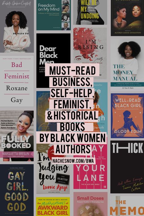 Self Growth Books For Black Women, Books By Women Authors, Books About Independent Women, Top Books To Read For Black Women, Good Reads For Black Women, Books About Black Women, Self Love Books For Black Women, Good Books For Black Women, Books By Black Women