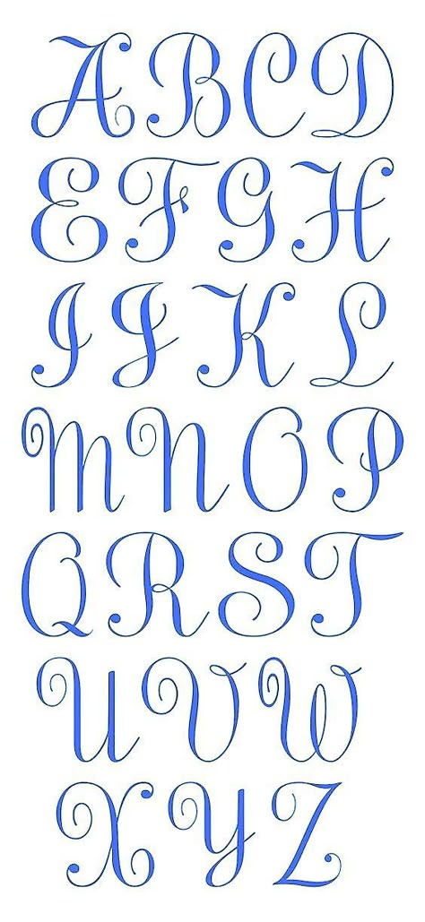 Hand Lettering Alphabet Fonts, Lettering Styles Alphabet, Ideas Embroidery, Graffiti Lettering Fonts, Font Alphabet, Embroidery Alphabet, Fancy Letters, Hand Lettering Art, Hand Lettering Fonts