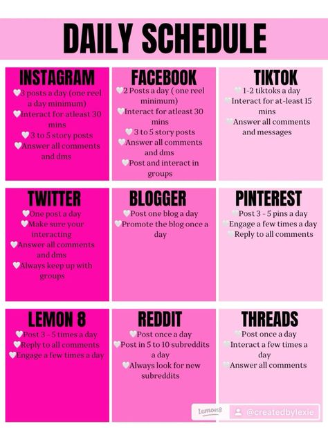 Content Creator Posting Schedule🌸 Posting Content On Instagram, How To Create Instagram Posts, Small Business Posting Schedule, Facebook Posting Schedule, Pinterest Posting Schedule, Social Media Post Schedule, Ig Content Ideas For Influencers, Content Creator For Beginners, Full Time Content Creator Schedule