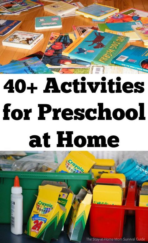 40+ activities to teach preschool at home-these activities are simple to set up and prepared my oldest for kindergarten completely. No need to spend a lot of money on homeschool curriculum for preschool at home. Teach Preschool, Activities For Preschool, Preschool Curriculum, Homeschool Activities, Preschool At Home, Preschool Lessons, Circle Time, Teaching Preschool, Preschool Learning Activities