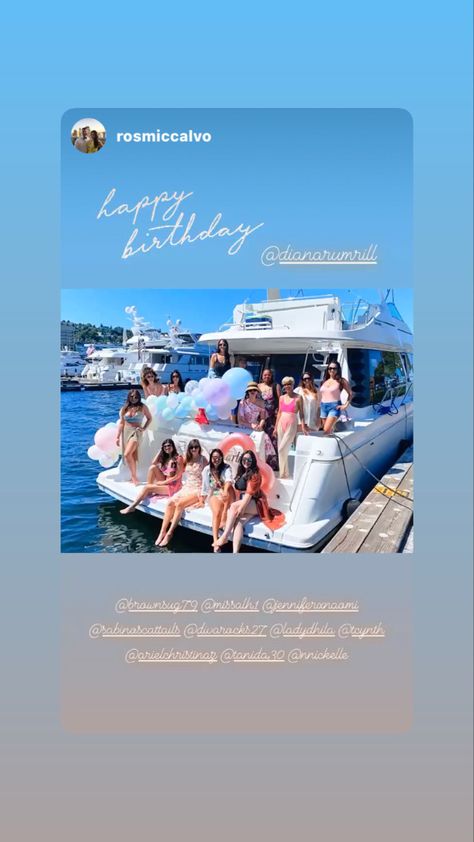 Yacht birthday party 30th Birthday Yacht Party Ideas, Yacht Birthday Party Ideas, Yacht Birthday Party, Yacht Birthday, Best Beach In Florida, Birthday Style, 33rd Birthday, Birthday Dinner Party, Yacht Party