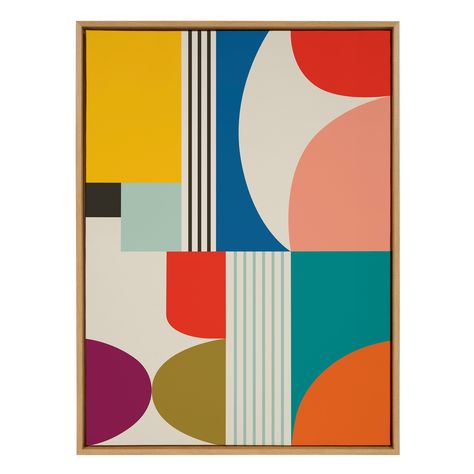 Mid century modern wall art