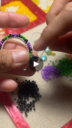 29K views · 530 reactions | Ladder Stitch with sequins.. #diy #diyprojects #diycrafts #DIY #diyjewelry #jewelry #earringslover #earrings #Halloween #halloweenvibes #HalloweenEarrings #fallvibes #fallfestival #fallseason #fallishere #pumpkinseason #fallstyle #hellofall #pumpkinspiceseason #valsbeautifulbeadwork #ladderstitch #beads #jewellerylove #exploremore #explore #fyp | Vals Beautiful Beadwork | Charlie Peacock · October Spookalicious Sequins Diy, Beautiful Beadwork, Earrings Halloween, Pumpkin Spice Season, Ladder Stitch, Fall Is Here, Halloween Earrings, Fall Festival, Hello Autumn