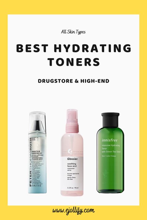 Best Toner For Dry Skin, Best Hydrating Toner, Best Drugstore Toner, Dry Skin Toner, Green Tea Toner, Korean Facial, Oily Sensitive Skin, Natural Toner, Best Toner