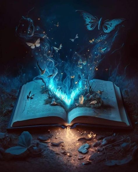 Boox Palma, Magical Books, Book Magic, Eternal Soul, الفن الرقمي, Imagination Art, Beautiful Butterflies Art, Magical Book, Fairy Artwork