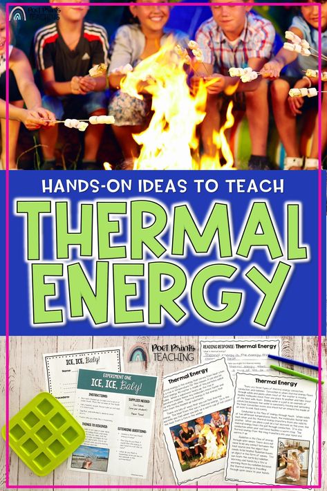 Heat In The Environment Grade 7, Thermal Energy Transfer Activities, Thermal Energy Grade 3, Thermal Energy Experiments For Kids, Energy Science Experiments For Kids, Heat Energy Experiments For Kids, Energy Experiments For Kids, Energy Transfer Activities, Thermal Energy Experiments