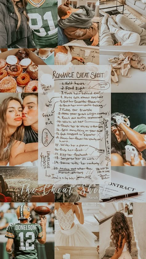 aesthetic The Cheat Sheet | Sport romance The Cheat Sheet Wallpaper, The Cheat Sheet Fanart, The Cheat Sheet Aesthetic, Nathan And Bree, The Cheat Sheet Sarah Adams, Cheat Sheet Book, Ya Romance Books, Sheet Aesthetic, Sport Romance