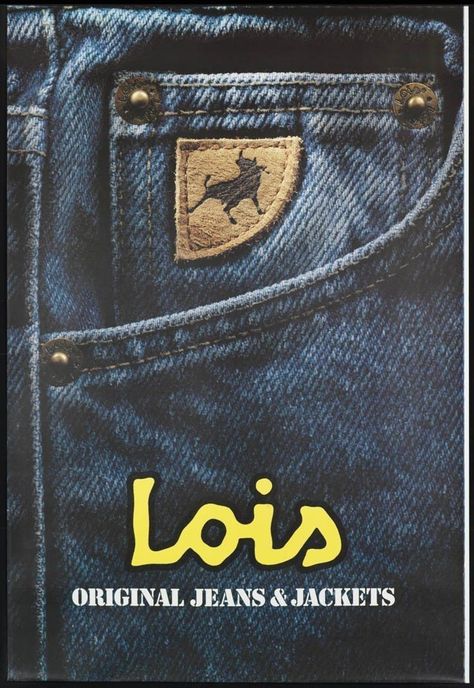 Denim Ads, Vintage Jeans Men, Denim Label, Crazy Shirts, Men's Denim Style, Lois Jeans, Bmw Wallpapers, Denim Jeans Fashion, Jeans Clothes