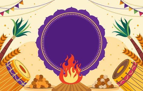 Lohri Festival Background Sinulog Festival Background, Lohri Background, Lohri Festival, Masskara Festival, Sinulog Festival, Ppt Themes, Dance Background, Happy Lohri, School Creative