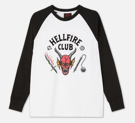 Hellfire Club Shirt, Stranger Things Hellfire Club, Stranger Things Hellfire, Stranger Things Merch, Hellfire Club, Netflix Show, Club Tops, Club Shirts, Celebrity News