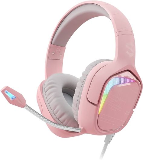 Pink Gamer Girl Headset Pink Headphones, Pink Games, Black Shark, Output Device, Electronic Musical Instruments, Video Games Playstation, Gaming Headphones, Sound Card, Gaming Headset