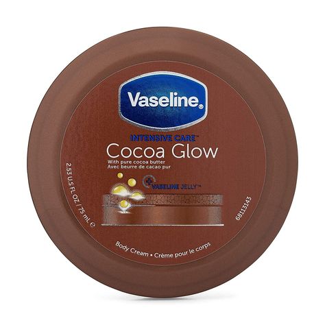 2.53 FL OZ Love this little container! Perfect for travel. I am a back packer on flights and this is perfect! Does not leak. The fragrance is so nice and light. Texture very creamy and helps my dry skin to be so soft, not greasy. Vaseline Cocoa Glow, Vaseline Cocoa, Vaseline Lotion, Vaseline Intensive Care, Vaseline Jelly, Pure Cocoa Butter, Healing Dry Skin, Skin Lotion, Intensive Care