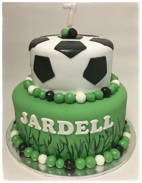 Two tier football celebration birthday cake Football Cake Design, Football Celebrations, Girls Cake, Batman Cake, Football Cake, Celebration Birthday, Girl Cake, Casual Summer Outfits, Birthday Celebration