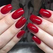 Xv Nails, Nails Basic, Deep Red Nails, Red Nail Art Designs, Red Gel Nails, Unghie Sfumate, Ultra Beauty, Red Nail Art, Red Acrylic Nails