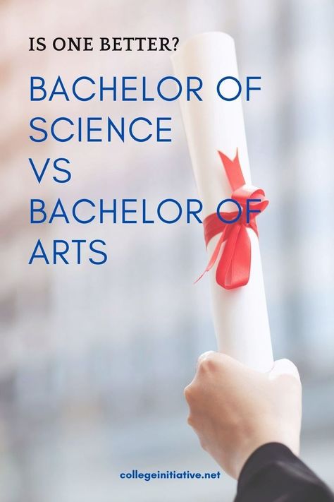 As students decide on a college major, they also need to consider whether they prefer a bachelor of science vs bachelor of arts degree. #collegesearch #collegeapplications #collegemajor… College Major, College Ad, College Visit, College Search, College Majors, School Application, Biomedical Science, College Admissions, College Planning